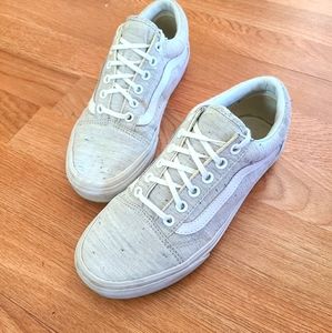 Vans Old Skool gray with rainbow speckles